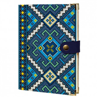 Ежедневник на кнопке "Орнамент 3". Одесса. фото 1 Ежедневник на кнопке "Орнамент 3". Одесса. фото 1
