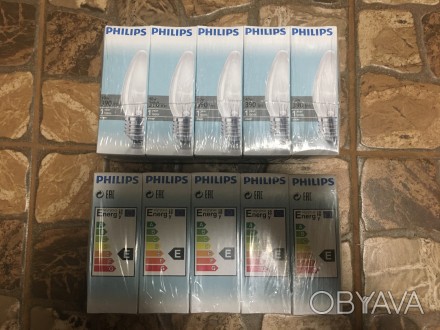 Лампа накаливания Philips Stan B35 свеча 40 Вт E27 ES 230 В прозрачная
В упаков. . фото 1