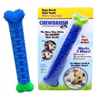  Chewbrush виглядає як іграшкова кістка. Просто дайте вашої собаці пограти з ігр. . фото 3
