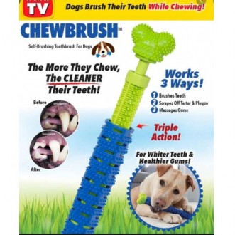  Chewbrush виглядає як іграшкова кістка. Просто дайте вашої собаці пограти з ігр. . фото 4
