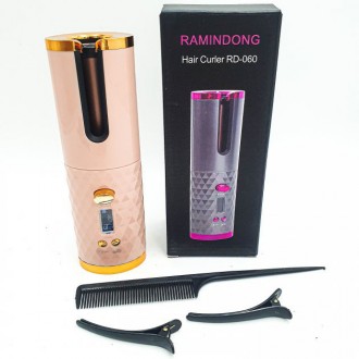 Стайлер для завивки волосся Ramindong Hair curler - це бездротова інноваційна пл. . фото 8