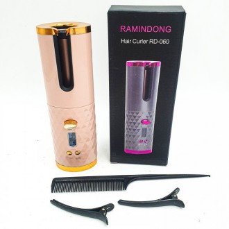Стайлер для завивки волосся Ramindong Hair curler - це бездротова інноваційна пл. . фото 7