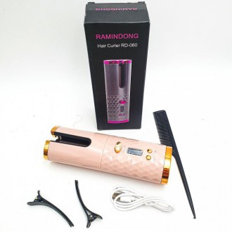 Стайлер для завивки волосся Ramindong Hair curler - це бездротова інноваційна пл. . фото 5