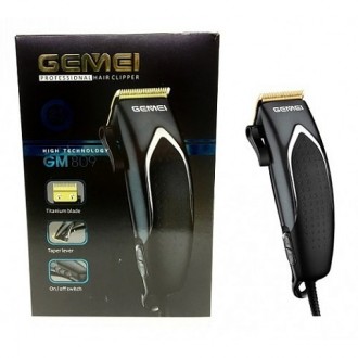 Описание Машинка для стрижки волос профессиональная Gemei GM-809 Professional 9W. . фото 2