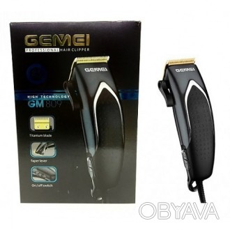 Описание Машинка для стрижки волос профессиональная Gemei GM-809 Professional 9W. . фото 1