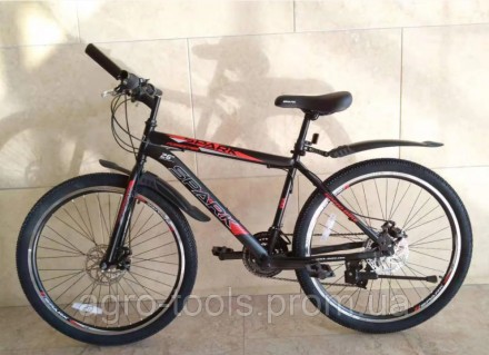 Велосипед SPARK 26" FORESTER, рама - Сталь
Цвет на выбор: чорний з червоним, чор. . фото 6