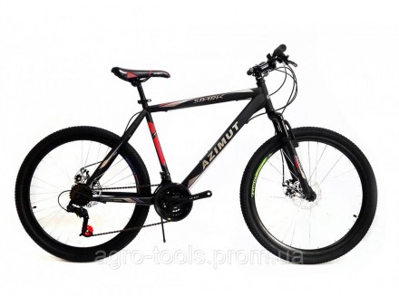 Велосипед SPARK 26" FORESTER, рама - Сталь
Цвет на выбор: чорний з червоним, чор. . фото 2