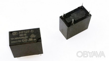 Миниатюрное электромагнитное реле HF32F-G-005 Arduino PIC AVR. Технические хара. . фото 1