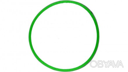  Сальник уплотнительное кольцо d52мм*t1.5мм зеленый цвет.. . фото 1