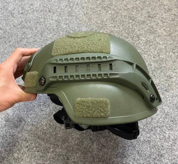 
Баллистический пуленепробиваемый шлем MICH 2000 обеспечивает высокую степень за. . фото 5