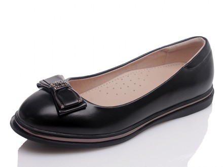 Детские туфли деми Weestep R967254183 BK R для девочки Черный р.35 (стелька 22 с. Киев. фото 1 Детские туфли деми Weestep R967254183 BK R для девочки Черный р.35 (стелька 22 с. Киев. фото 1