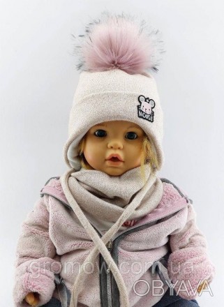
 
Тёплая ангоровая детская шапка ЛЮРЕКС. Очень приятная, мягкая и тёплая ткань.. . фото 1