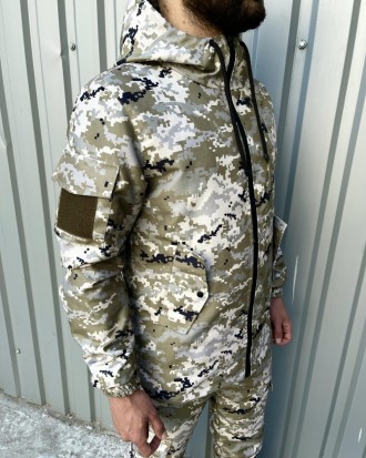 
 
 Куртка:
- Материал - полиэстер. Прочная ткань военного образца.
- Благодаря . . фото 3
