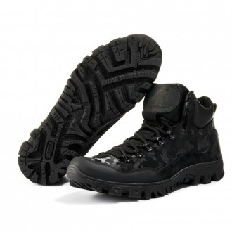 
 
 Відправка з м Дніпро 2 
Тактичні черевики чорні камуфляж
• Матеріали: Натура. . фото 2
