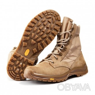 
 
 Відправка з м Дніпро 2 
Тактичні високі коричневі черевики (берці) на шнурів. . фото 1