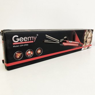  Праску для волосся Gemei GM-2906 має керамічне покриття, забезпечуючи швидке на. . фото 6