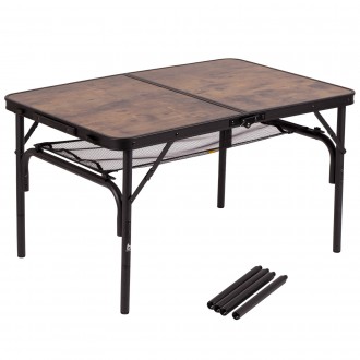 Стильний алюмінієвий стіл Bo-Camp Decatur 90x60 cm має привабливий зовнішній виг. . фото 3