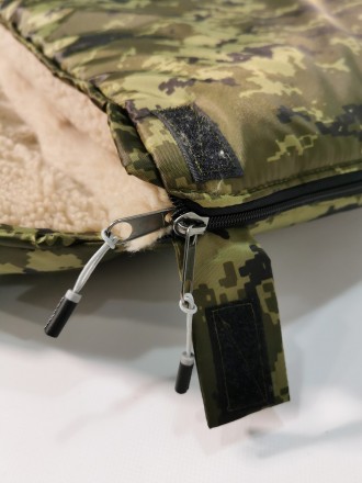 Тактический спальный мешок (до -30) спальник на меху
Армейский спальный мешок Ar. . фото 9