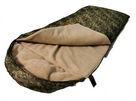 Тактический спальный мешок (до -30) спальник на меху
Армейский спальный мешок Ar. . фото 7