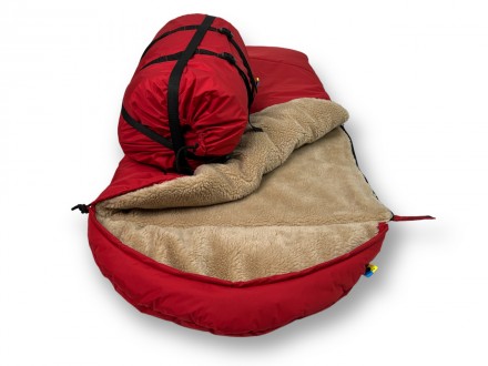 
Зимовий Дитячий спальний мішок до -25 градусів
Тканина: поліестер із захисним п. . фото 3