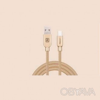 Type-C кабель Armor RCT-T100, 1m gold Recci CC320042