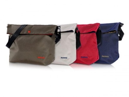 Сумка Remax Single Shoulder Bag #199 подойдёт для ношения ноутбука, сопутствующи. . фото 3