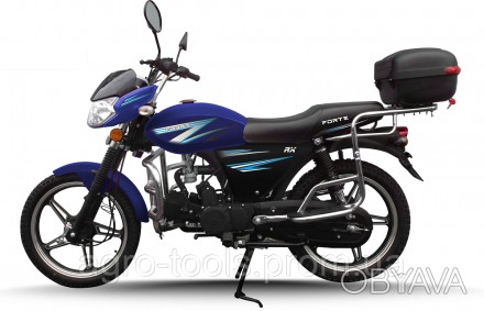 Опис Мотоцикл Forte NEW FT125-RX синий Дорожный мотоцикл Forte NEW FT125-RX - ст. . фото 1