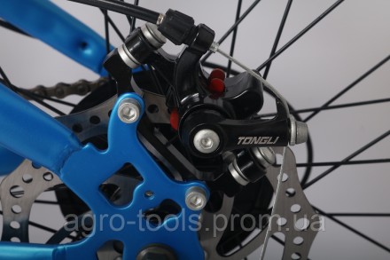Опис Велосипед Forte Braves МТВ 27,5"/17" (117833) голубой Велосипед Forte Brave. . фото 7