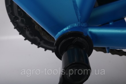 Опис Велосипед Forte Braves МТВ 27,5"/19" (117838) черно-синий Велосипед Forte B. . фото 3
