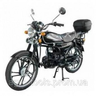 Опис Мотоцикл Forte ALFA FT110-2 чорний дорожній мотоцикл FORTE ALFA FT110-2 - п. . фото 2