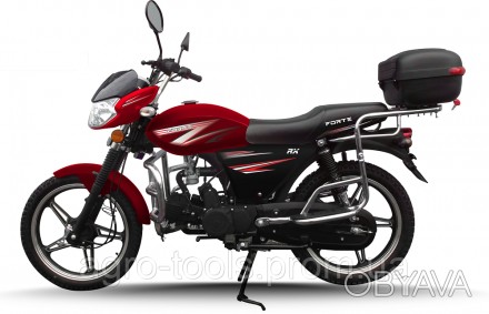 Опис Мотоцикл Forte NEW FT125-RX червоний Дорожній мотоцикл Forte NEW FT125-RX —. . фото 1