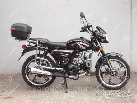 Опис Мотоцикл NEW FT125-RX чорний Forte Дорожній мотоцикл Forte NEW FT125-RX — с. . фото 1