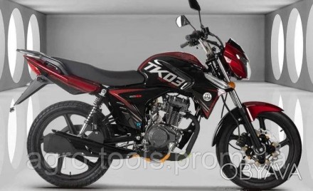 Опис Мотоцикл FT200-TK03 красный Forte В мотоцикле FORTE FT200-TK03 стоит мощный. . фото 1