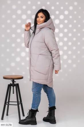 
Женская теплая Куртка Батал с капюшоном
Код 015999
Модная и удобная теплая женс. . фото 7