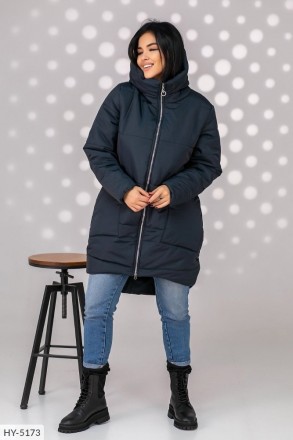 
Женская теплая Куртка Батал с капюшоном
Код 015999
Модная и удобная теплая женс. . фото 6