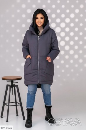 
Женская теплая Куртка Батал с капюшоном
Код 015999
Модная и удобная теплая женс. . фото 1