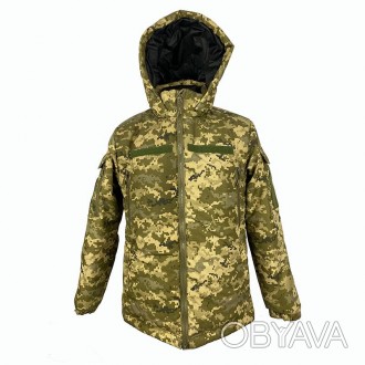Куртка водонепроницаемая военная мужская тактическая зимняя ВСУ (ЗСУ) Пиксель 20
