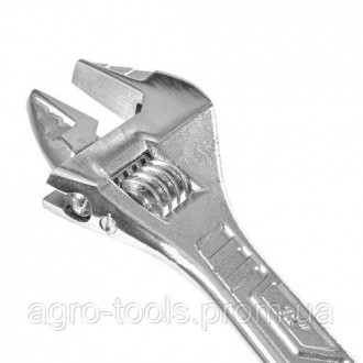 Ключ розвідний 300 мм (0-35 мм) INGCO має міцну конструкцію, широку ручку і зруч. . фото 6