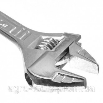 Ключ розвідний 300 мм (0-35 мм) INGCO має міцну конструкцію, широку ручку і зруч. . фото 3