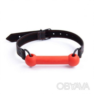 Silicone Gag RedThe total length is about 63cm, adjustable range is 41-57cm. Wei. . фото 1