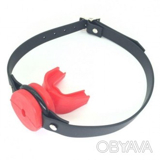 Get stuffed with CHOMP, the sporty silicone gag with adjustable rubber straps fr. . фото 1