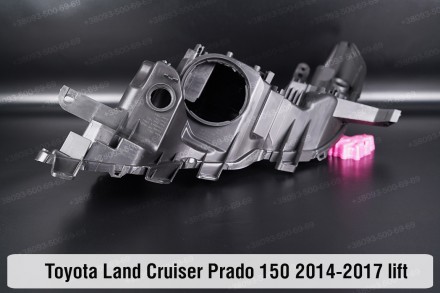 Новый корпус фары Toyota Land Cruiser Prado J150 (2014-2017) IV поколение 1 рест. . фото 4