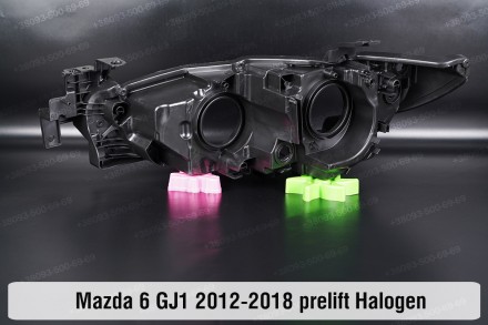 Новый корпус фары Mazda 6 GJ1 Halogen (2012-2018) III поколение дорестайлинг пра. . фото 3