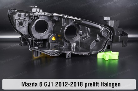 Новый корпус фары Mazda 6 GJ1 Halogen (2012-2018) III поколение дорестайлинг пра. . фото 2