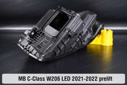 Новый корпус фары Mercedes-Benz C-Class W206 LED (2021-2024) дорестайлинг левый.. . фото 5