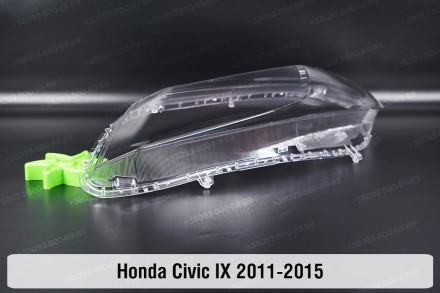 Скло на фару Honda Civic (2011-2015) IX покоління ліве.
У наявності скло фар для. . фото 7