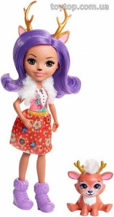 Энчантималс: Данесса Олень и Спринт - Enchantimals Danessa Deer Doll. Тернополь. фото 1 Энчантималс: Данесса Олень и Спринт - Enchantimals Danessa Deer Doll. Тернополь. фото 1