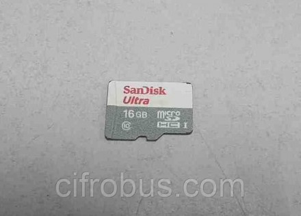 SanDisk Ultra 16 Gb MicroSD
Внимание! Комісійний товар. Уточнюйте наявність і ко. . фото 2