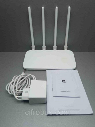 Беспроводной маршрутизатор (роутер) Xiaomi Mi WiFi Router 4A (DVB4210CN) под рук. . фото 3