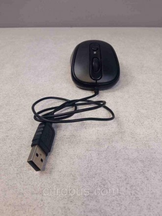 Дротова миша для правої та лівої руки, інтерфейс USB, для настільного комп'ютера. . фото 2